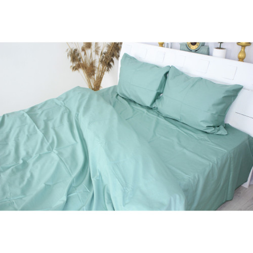 Постельное белье MirSon Сатин 0844 Green Olive 160х220 (2200002024990) – MirSon (вид 2)