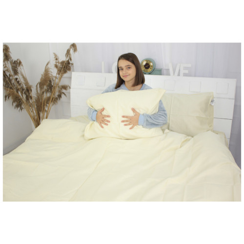 Постельное белье MirSon Сатин Premium 0001 Moko White 2х160х220 (2200001717831) – MirSon (вид 3)