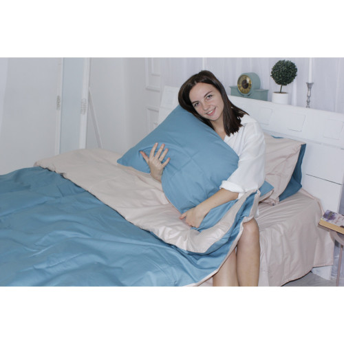 Постільна білизна MirSon Сатин Premium 0844 + 0841 James Сімейний (2200002028509) – MirSon (вид 4)