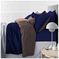 Постельное белье MirSon Сатин Premium Azure 0211+4052 143х210 (2200000689276)