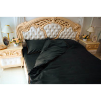 Постельное белье MirSon Сатин Premium Corner Iron grey 110х140 (2200001484276)