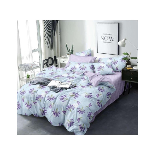 Постільна білизна MirSon Бязь 17-0130 Lavender sea 143х210 (2200001637115) – MirSon