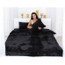 Постільна білизна MirSon Велюр Winter Frost 28-0007 Black Velvet Євро (2200004000466) – MirSon