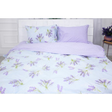 Постільна білизна MirSon Бязь Ranforce Elite 17-0130 Lavender sea 200х220 (2200004674933)