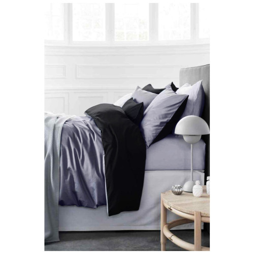 Постільна білизна MirSon Сатин Premium Greyness 0251+0055 200х220 євро (2200000688866) – MirSon