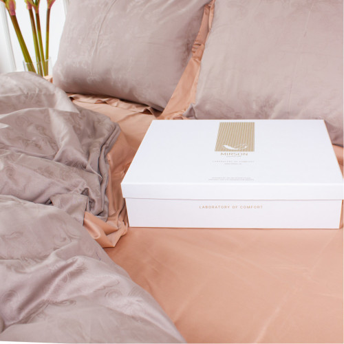 Постельное белье MirSon Satin Жаккард Golden wheat 220х240 (2200005395516) – MirSon (вид 2)