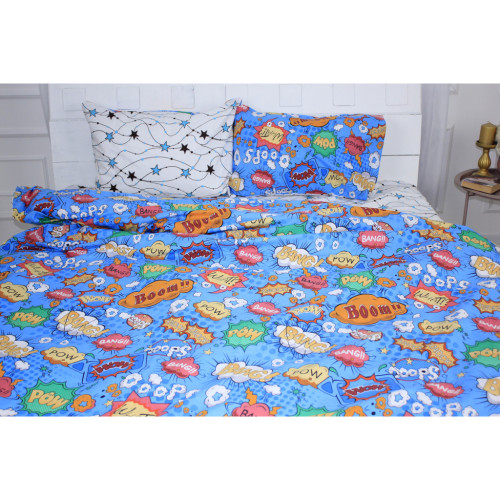 Постільна білизна MirSon Бязь 17-0511 Bombs Сімейний (2200003632996) – MirSon (вид 1)