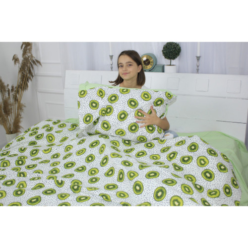 Постільна білизна MirSon Бязь 17-0523 Kiwi King Size (2200003660623) – MirSon (вид 3)