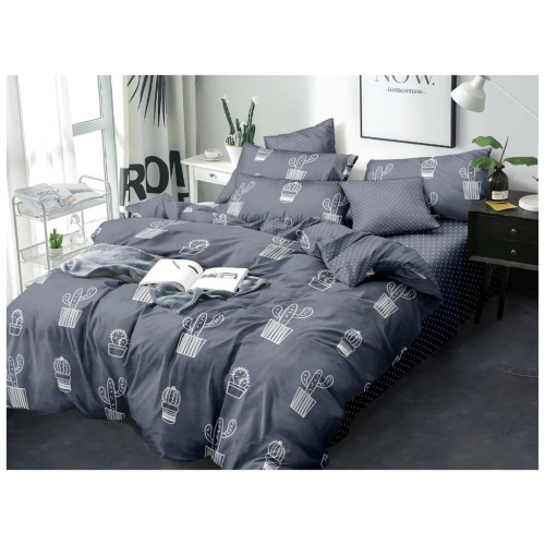 Постільна білизна MirSon Бязь Premium 17-0300 Singapore 143х210 (2200002316859) – MirSon