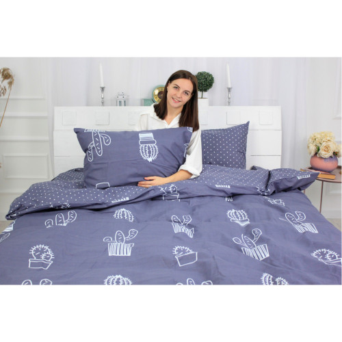 Постельное белье MirSon Бязь Premium 17-0300 Singapore 200х220 (2200002316880) – MirSon (вид 1)