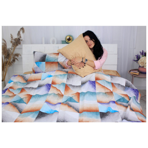 Постільна білизна MirSon Бязь Premium 17-0415 Picasso Євро (2200002948982) – MirSon (вид 4)