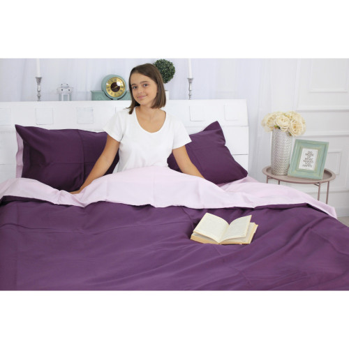 Постельное белье MirSon Сатин Premium Iris 0199+3220 110х140 (2200000686923) – MirSon (вид 3)