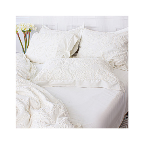 Постельное белье MirSon Pique Cotton Snow mountain полуторный евро (2200006536390) – MirSon