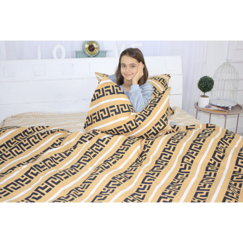 Постільна білизна MirSon Бязь Premium 17-0045 Felix 200x220 (2200001397200) – MirSon (вид 3)