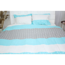 Постільна білизна MirSon Бязь Ranforce Elite 20-0011 Floriella 110х140 (2200004662961)