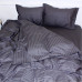 Постільна білизна MirSon SatinStripe 30-0012DarkGray 143х210 Полуторний (2200005251959) – MirSon (вид 2)