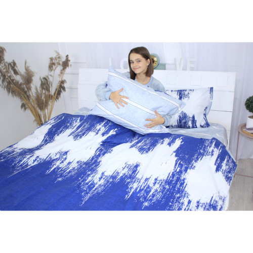 Постельное белье MirSon Бязь Premium 17-0007 Adriana 2х160х220 (2200001700710) – MirSon (вид 1)