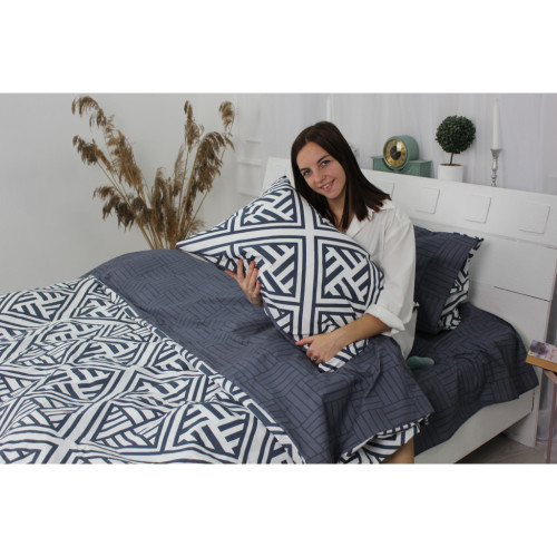 Постільна білизна MirSon Бязь Premium 17-0026 Achiles 143x210 (2200001402157) – MirSon (вид 3)