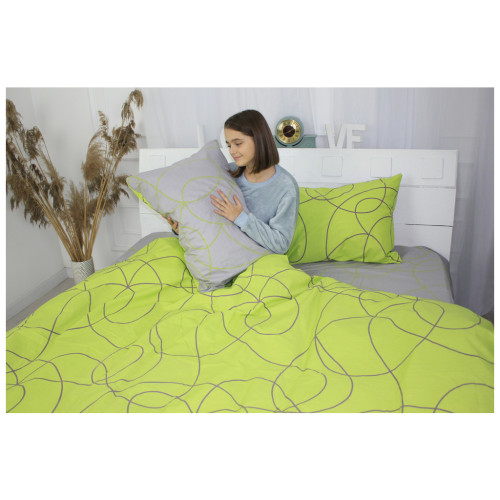 Постельное белье MirSon Бязь Premium 20-0005 Ornella 160х220 (2200001477483) – MirSon (вид 3)