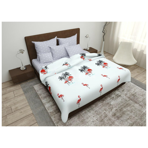 Постельное белье MirSon Бязь Premium 17-0268 Garland King Size (2200002110396) – MirSon