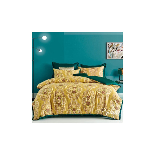 Постільна білизна Viluta Сатин Єгипетська бавовна 16 євро (16_EB_ev) – Viluta