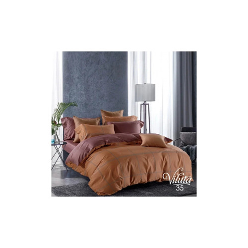 Постільна білизна Viluta Сатин Єгипетська бавовна 35 євро (35_EB_ev) – Viluta