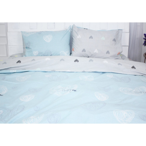 Постельное белье MirSon Бязь Ranforce Elite 17-0169 Deniz 160х220 (2200004696010) – MirSon