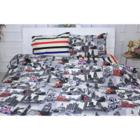 Постельное белье MirSon Бязь Ranforce Elite 17-0538 London Street 160х220 (2200004699240)