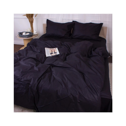 Постільна білизна MirSon Poplin Line 099 Black 110x140 (2200006277378) – MirSon