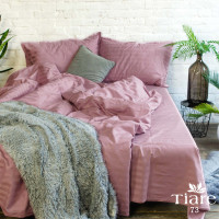 Постельное белье Tiare 73 Сатин Страйп Цветной полуторны (73_Stripe_pl)