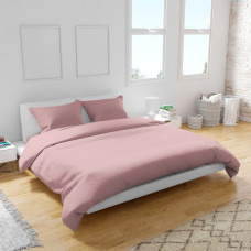 Постельное белье Home Line Сатин Твил (розовый) евро (181378)