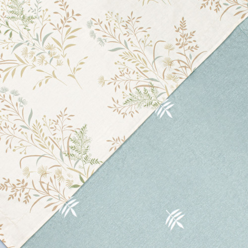 Постельное белье Home Line Степные травы Сатин Твил евро (183022) – Home Line (вид 2)