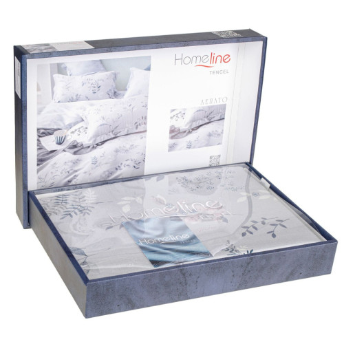 Постільна білизна Home Line Сатин Тенсел Лепато євро (187065) – Home Line