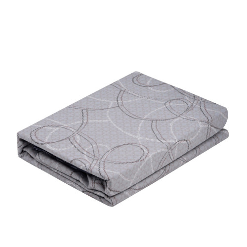 Постельное белье Ardesto Gloria сатин геометрия, серо-синий евро 200х220 (ART2022PB) – Ardesto (вид 2)