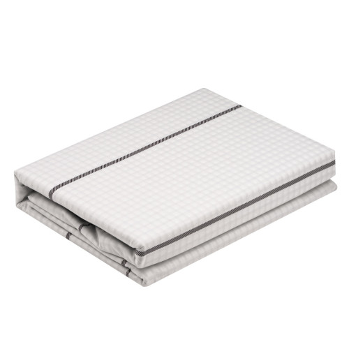 Постільна білизна Ardesto Gloria сатин панди, клітинка євро 200х220 (ART2022PW) – Ardesto (вид 1)