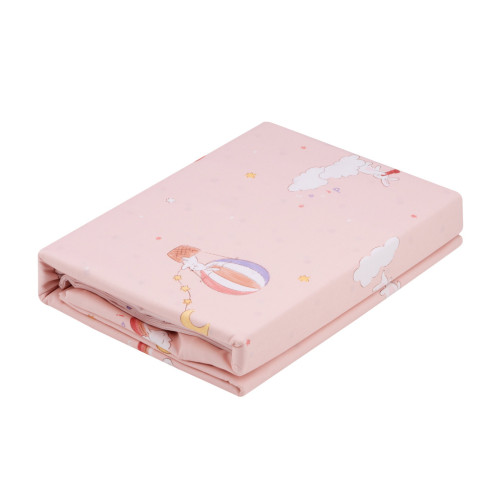 Постельное белье Ardesto Gloria сатин радость, розовый светлый евро 200х220 (ART2022RP) – Ardesto (вид 2)