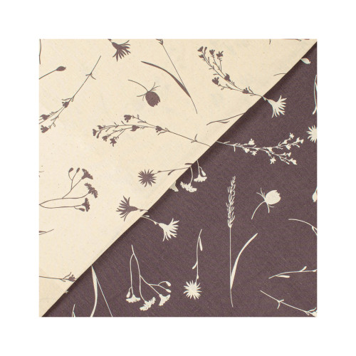 Постільна білизна Home Line Волошки темно-ліловий, бязь, полуторний (184227) – Home Line (вид 2)