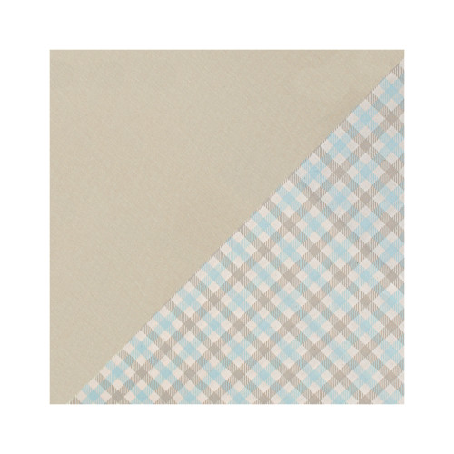 Постельное белье Home Line Клетка кухонная бежево-бирюзовый/бежевый, бязь, полуторный (184229) – Home Line (вид 2)