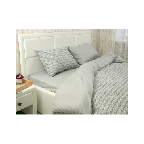 Постельное белье Руно Grey Braid микрофайбер евро (Р845.52_Grey Braid) – Руно (вид 1)