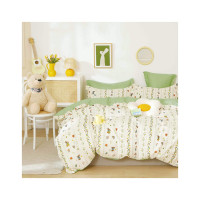 Постельное белье Home Line Сатин Твил Зайчата полуторный (176078)