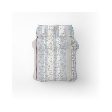 Постельное белье Home Line Фланель Уют голубовато-бежевый полуторный (179193)