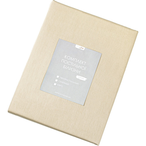 Постельное белье Home Line Сатин Твил (бежевый) семейный (181370) – Home Line (вид 2)