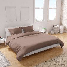 Постельное белье Home Line Сатин Твил (коричневый) семейный (182752)