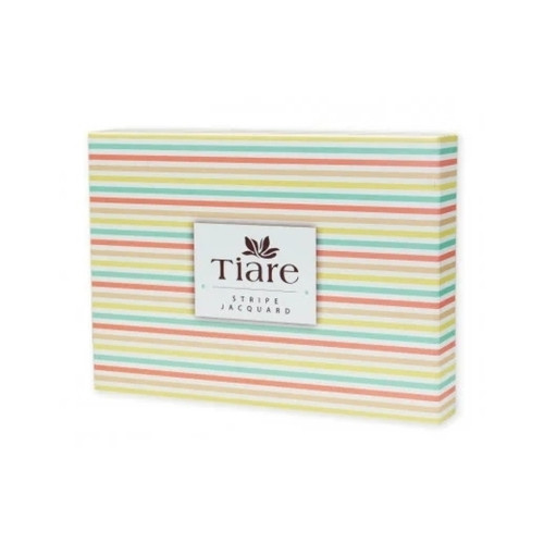 Постільна білизна Tiare 85 Сатин Страйп Кольоровий полуторний (85 Stripe_pl) – Tiare (вид 1)