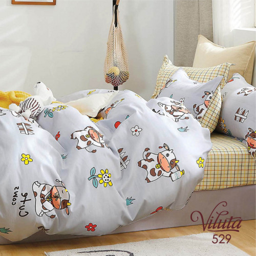 Постельное белье Viluta Сатин Твил 529 214х150 подростковый (529 pd) – Viluta