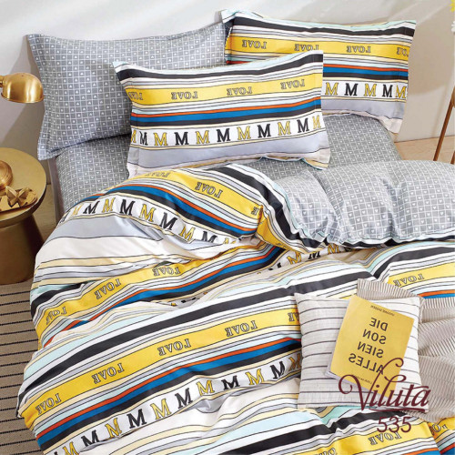 Постельное белье Viluta Сатин Твил 535 214х150 подростковый (535pd) – Viluta