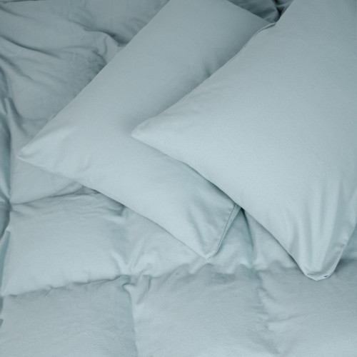 Постільна білизна MirSon 006 Menthol Фланель 2x143x210 Сімейний (2200009650215) – MirSon