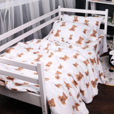 Постельное белье MirSon 017 Teddy Фланель 2 x 160 x 220 Семейный Евро (2200009655609)