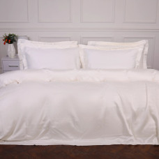 Постільна білизна MirSon Tencel №01 White 2x143x210 Сімейний (2200009368431)