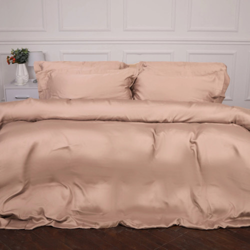 Постільна білизна MirSon Tencel №03 Creamy 160х220 полуторний Євро (2200009369049) – MirSon